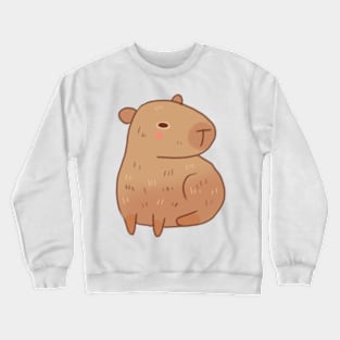 Cute Capybara art Crewneck Sweatshirt